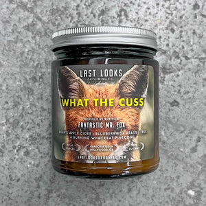 Last Looks Grooming Movie Themed Candle What The Cuss Inspired By Fantastic Mr Fox Wes Anderson Candles That Smell Like Movies