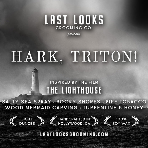 Hark, Triton! (Inspired by The Lighthouse) Natural Soy Candle