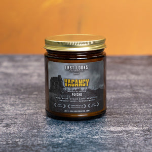 Vacancy (Inspired by Psycho) Natural Soy Candle