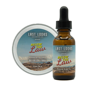 Last Looks Grooming Below The Law Beard Oil and Beard Balm Inspired By Better Call Saul Breaking Bad