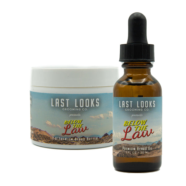 Last Looks Grooming Below The Law Beard Oil and Beard Butter Inspired By Better Call Saul Breaking Bad