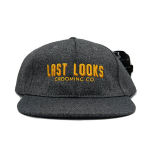 Last Looks Apparel Folding Hat Charcoal Heather Scuba