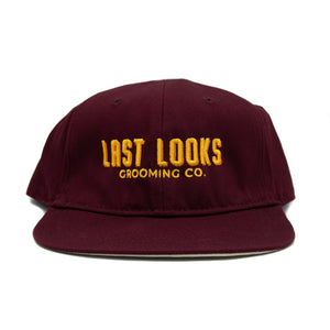 Last Looks Apparel Folding Hat Maroon