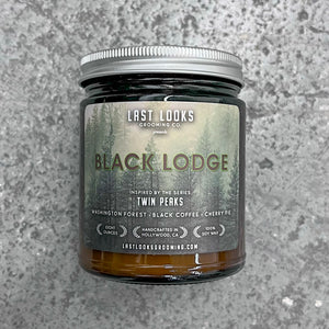 Last Looks Grooming Movie Themed Candle Black Lodge Inspired By Twin Peaks David Lynch