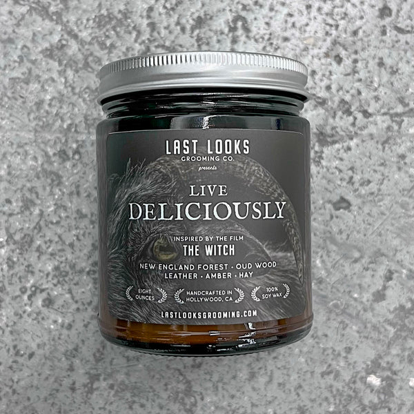 Last Looks Grooming Movie Themed Candle Live Deliciously Inspired By The Witch The VVitch Robert Eggers