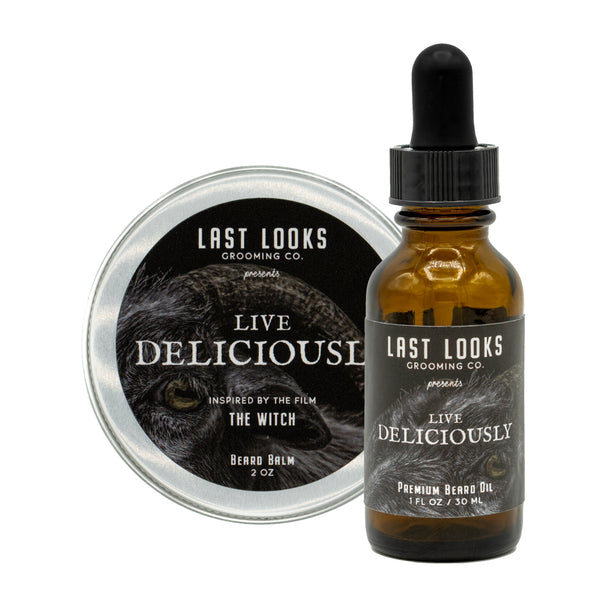 Last Looks Live Deliciously Beard Oil and Balm Bundle