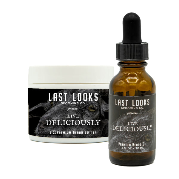 Last Looks Grooming Live Deliciously Beard Oil and Beard Butter Bundle Combo Inspired By The Film The Witch