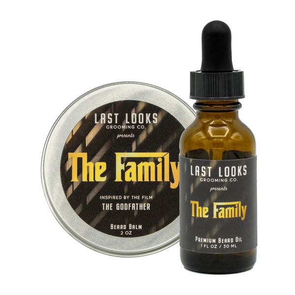Last Looks Grooming The Family Beard Oil And Vegan Beard Balm Bundle Inspired By The Godfather